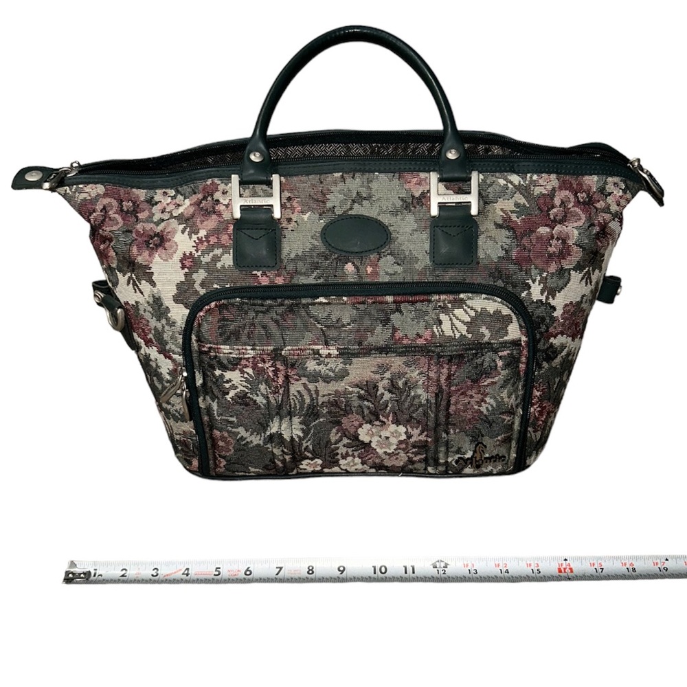 Vintage Atlantic carry-on hand bag